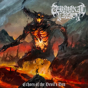 Terminal Nation - Echoes Of The Devil's Den LP (Red/Orange Merge Vinyl) (MARKDOWN)