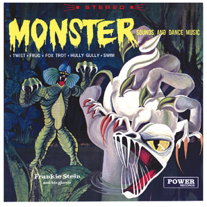 Frankie Stein & His Ghouls - Monsters Sounds And Dance Music LP (Clear w/ Yellow Swirl Vinyl)