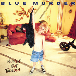 Blue Murder - Nothin' But Trouble LP (REMASTERED) (BLUE W/ BLACK CAT SWIRL VINYL)