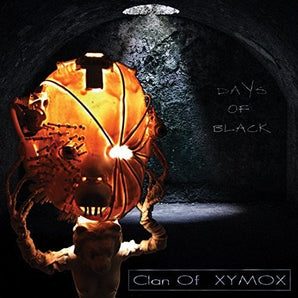 Clan of Xymox - Days of Black (Orange and Black Starburst Vinyl) LP (MARKDOWN)