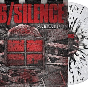 156/Silence - Narrative LP (Clear w/ Black & Bone Splatter)
