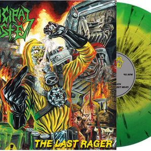 Municipal Waste - Last Rager 12" EP (Yellow and Green Swirl w/ Black Swirl) (MARKDOWN)
