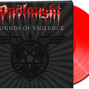 Onslaught - Sounds of Violence (Red Vinyl) LP (MARKDOWN)
