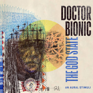 Doctor Bionic - The God State LP (Blue Vinyl) (MARKDOWN)