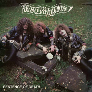 Destruction - Sentence Of Death LP (Green/Blue Split Vinyl) (MARKDOWN)