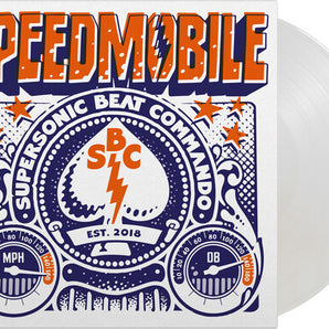Speedmobile - Supersonic Beat Commando LP (180g, Crystal clear Vinyl) (MARKDOWN)