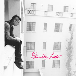 Falling In Reverse - Fashionably Late (Clear w/ Hot Pink Splatter)