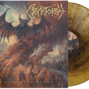 Cryptopsy - As Gomorrah Burns LP (Gold & Black Galaxy Vinyl)