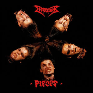 Dismember - Pieces 12" EP (Red/Black Split Vinyl) (MARKDOWN)