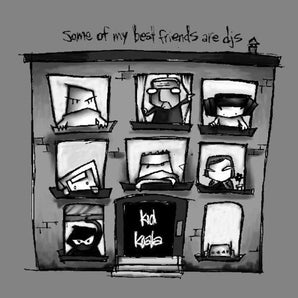 Kid Koala - Some Of My Best Friends Are DJs: 20th Anniversary LP (Silver Vinyl w/ Bonus Comic Book)