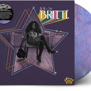 Britti - Hello, I'm Britti LP (Pink & Purple Swirl Vinyl) (MARKDOWN)