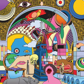 STRFKR - Parallel Realms LP (Violet and Cobalt Blue Vinyl) (MARKDOWN)