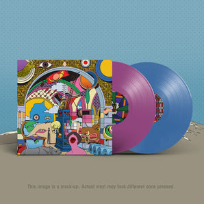 STRFKR - Parallel Realms LP (Violet and Cobalt Blue Vinyl) (MARKDOWN)