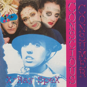 X-Ray Spex - Conscious Consumer LP (Crystal Clear Vinyl) (MARKDOWN)