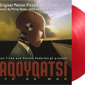 Naqoyqatsi: Life As War (Philip Glass) - Soundtrack LP (Red Vinyl) (MARKDOWN)