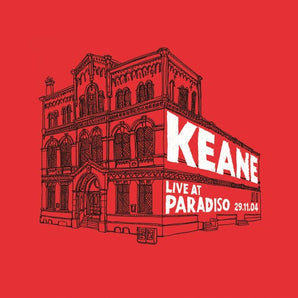 Keane - Live At Paridiso 29.11.04 LP (Red And White Vinyl) (RSD 2024) (MARKDOWN)