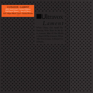 Ultravox - Lament: 40th Anniversary Deluxe Edition 2LP (MARKDOWN)