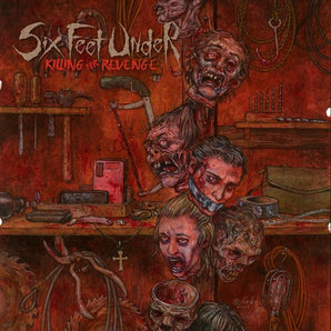 Six Feet Under - Killing For Revenge LP (Bloodshot Vinyl) (MARKDOWN)