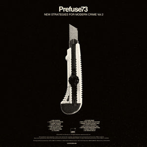 Prefuse 73 - New Strategies For Modern Crime Vol. 1 & 2 2LP (Maroon Vinyl)