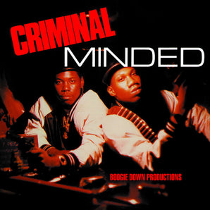 Boogie Down Productions - Criminal Minded 2LP (MARKDOWN)