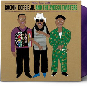 Rockin' Dopsie, Jr. & The Zydeco Twisters - More Fun With Rockin' Dopsie Jr. & The Zydeco Twisters LP (Purple Vinyl)