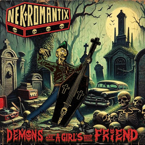 Nekromantix - Demons Are A Girl's Best Friend LP (Glow In The Dark Vinyl)