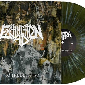 Extinction A.D. - To The Detested LP (Green with White And Black Splatter Vinyl) (MARKDOWN)