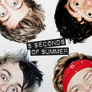 5 Seconds of Summer - 5 Seconds of Summer LP (10th Anniversary, Red VInyl)