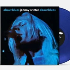 Johnny Winter - About Blues LP (Blue Vinyl)