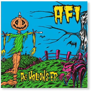 AFI - All Hallows 10" EP (Pink Vinyl w/ Black Light Coffin Shaped Poster)