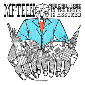 The Pro-Teens - MF TEEN: Your Concurrence In The Above Is Assumed LP (Orange Vinyl)