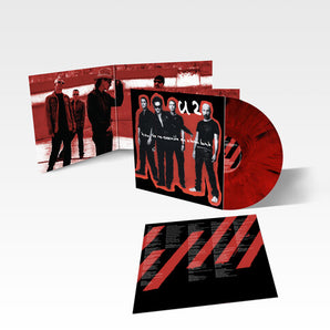 U2 - How To Re-Assemble An Atomic Bomb LP (Red with Black Splatter Vinyl) (RSDBF2024) (MARKDOWN)