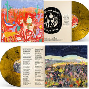 Trampled By Turtles & Dead Man Winter - Always Here, Always Now LP (Amber Wave Vinyl)