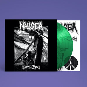 Nausea - Extinction LP (Green Vinyl)