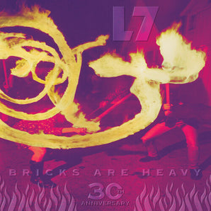 L7 - Bricks Are Heavy LP (30th Anniversary Edition - Gold Vinyl)
