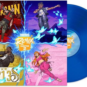 Fornite Remix Chapter 2 (Various Artists) - Soundtrack LP (Blue Vinyl)