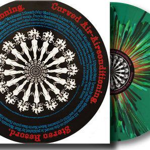 Curved Air - Airconditioning LP (Green with Black Splatter Vinyl)