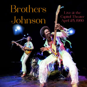 Brothers Johnson - Live at the Capitol Theater April 25, 1980 LP (Blue Vinyl, 180g)
