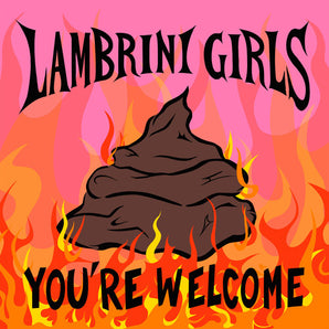 Lambrini Girls - You're Welcome LP (Pink and Red Vinyl)