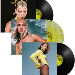 Dua Lipa - Future Nostalgia 3LP (2LP on Black Vinyl & 1LP on Limited Edition Splatter Vinyl)