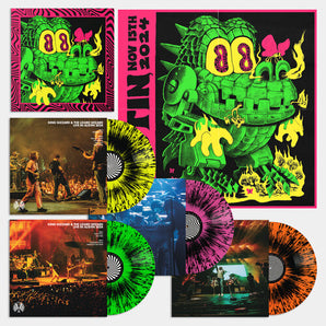 King Gizzard And The Lizard Wizard - Live In Austin '24 4LP (Splatter Vinyl)