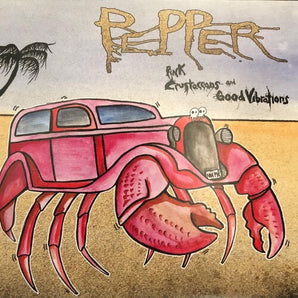 Pepper - Pink Crustaceans & Good Vibrations LP (Pink Vinyl)