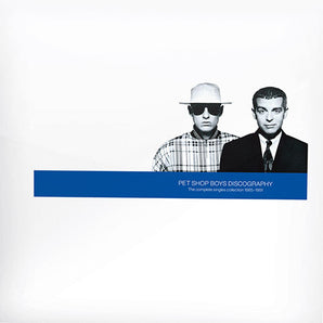Pet Shop Boys - Discography 2LP (Transparent Blue Vinyl)