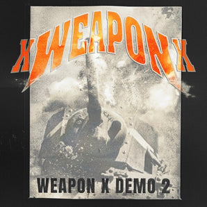 XweaponX - Weapon X Demo 2 12" EP (Silver w/ Hot Pink Splatter Vinyl)