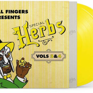 MF DOOM - Metal Fingers Presents: Special Herbs Vol. 3 & 4 LP (Lemon Yellow Vinyl)