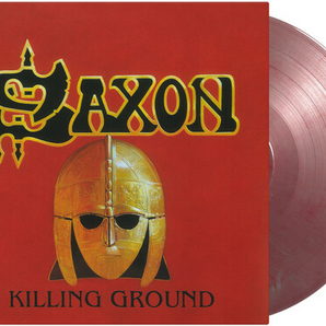Saxon - Killing Ground LP (180g Numbered MOV, Red & Silver Marble Vinyl)