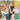 Hellogoodbye -  Zombies! Alien! Vampires! Dinosaurs! (B-Sides) LP (Yellow, Green, Pink Tri-Color Vinyl)