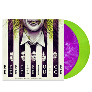 Beetlejuice Beetlejuice (Various Artists) - Soundtrack 2LP (Purple w/ White Smoke Fluorescent Green Vinyl)