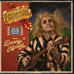 Beetlejuice Beetlejuice (Danny Elfman) *Score Album* - Soundtrack LP (lime green and blue hand poured vinyl)