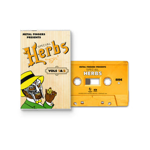MF DOOM - Metal Fingers Presents: Special Herbs Vol. 1 & 2 Cassette